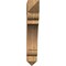 Ekena Millwork Olympic Arts & Crafts Rough Sawn Bracket, Western Red Cedar, 6"W x 36"D x 36"H BKT06X36X36OLY03RWR - alternate 2